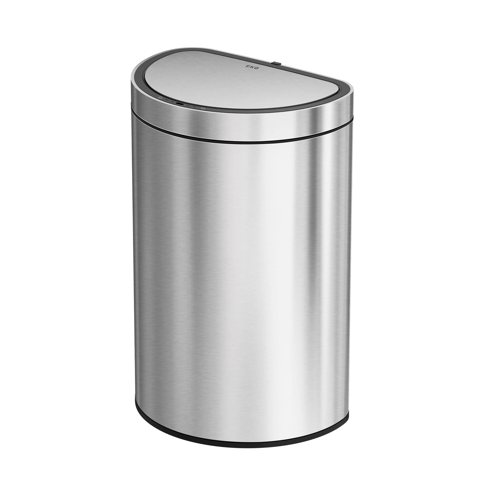 EKO Mirage Semi-Round Motion Sensor Trash Can, 47 Liter / 12.4 Gallon